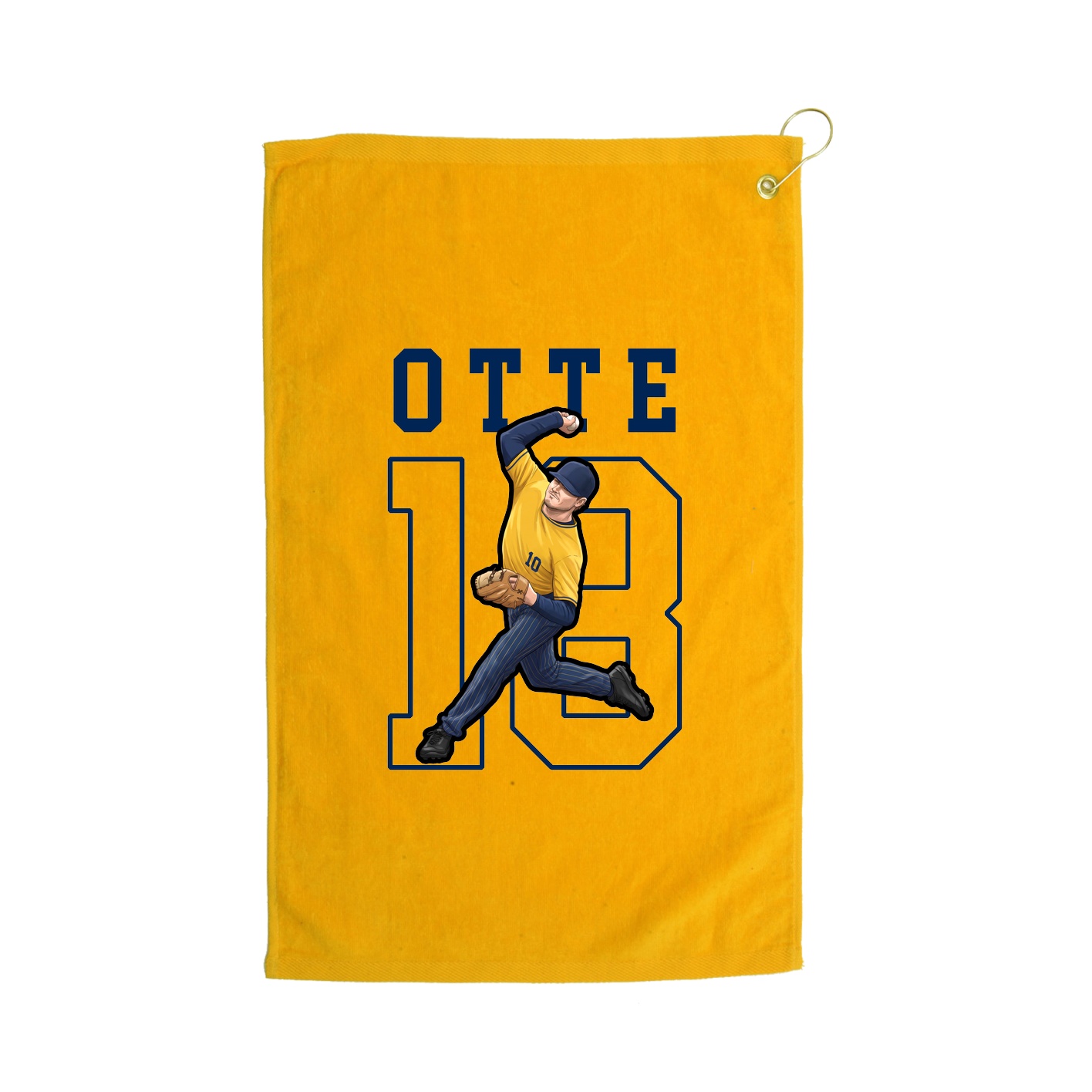 Golf Towel — Shirsey in Gold