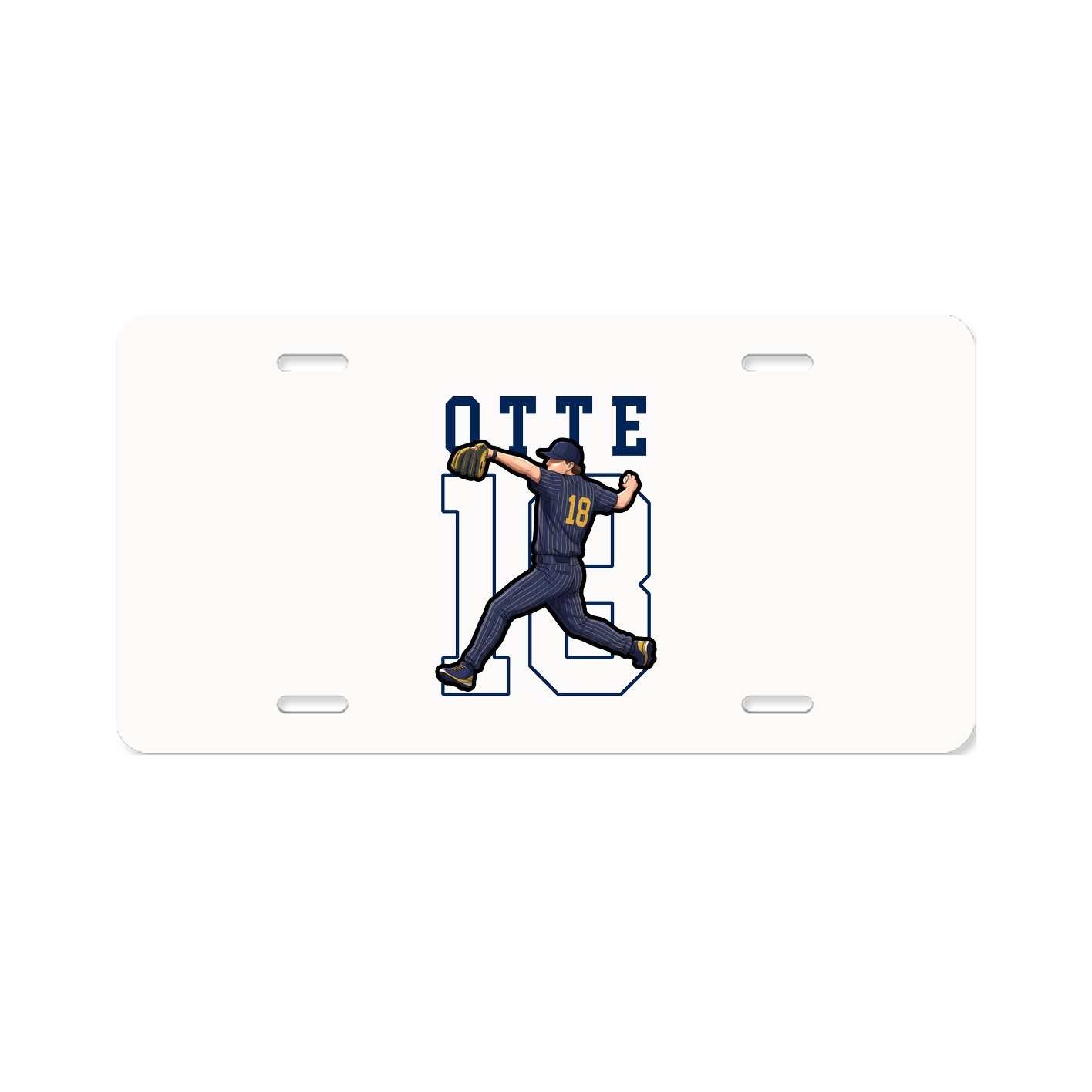 License Plate — Shirsey in Classic