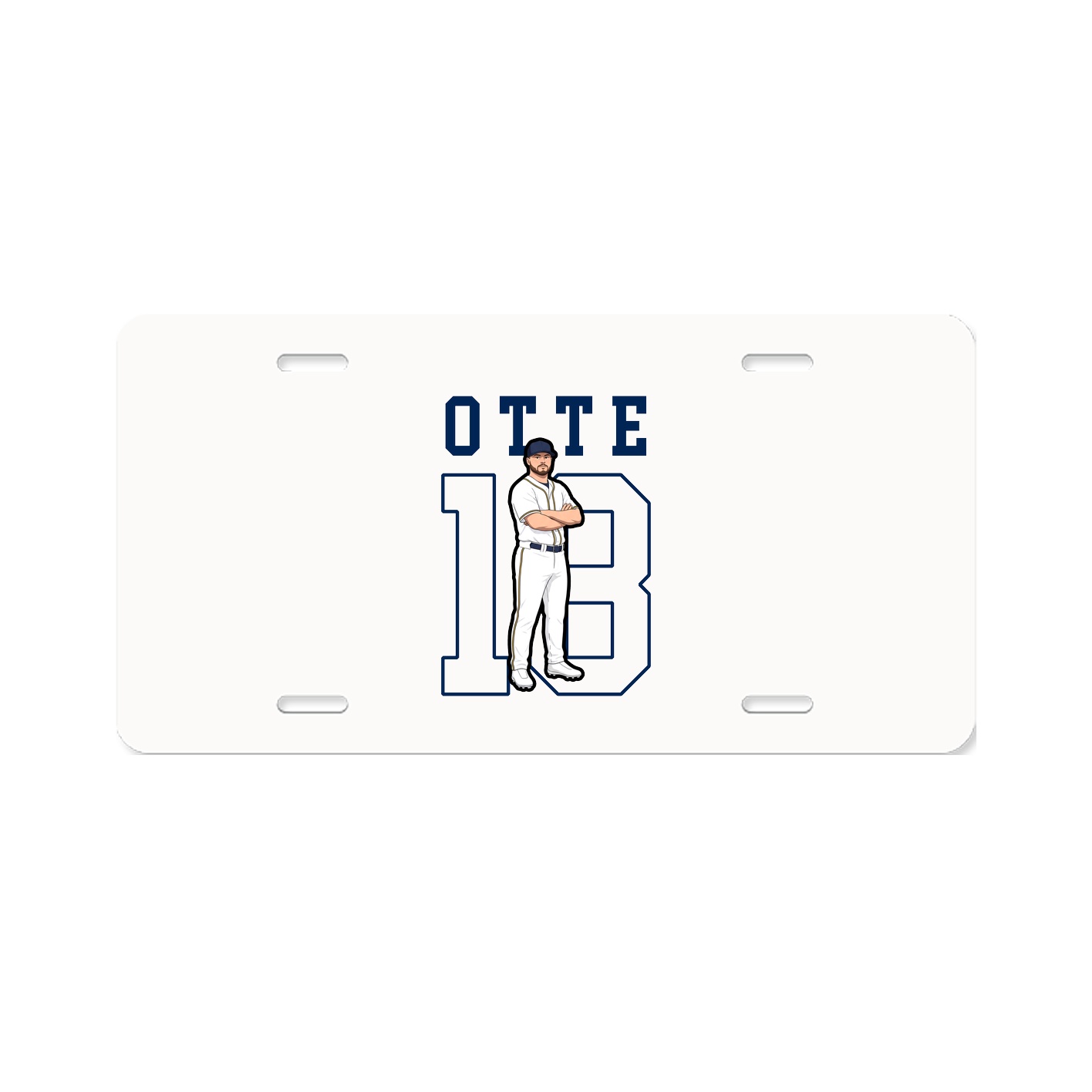 License Plate — Shirsey in Classic