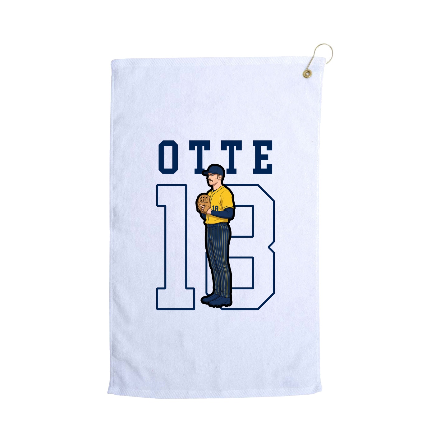 Golf Towel — Shirsey in White
