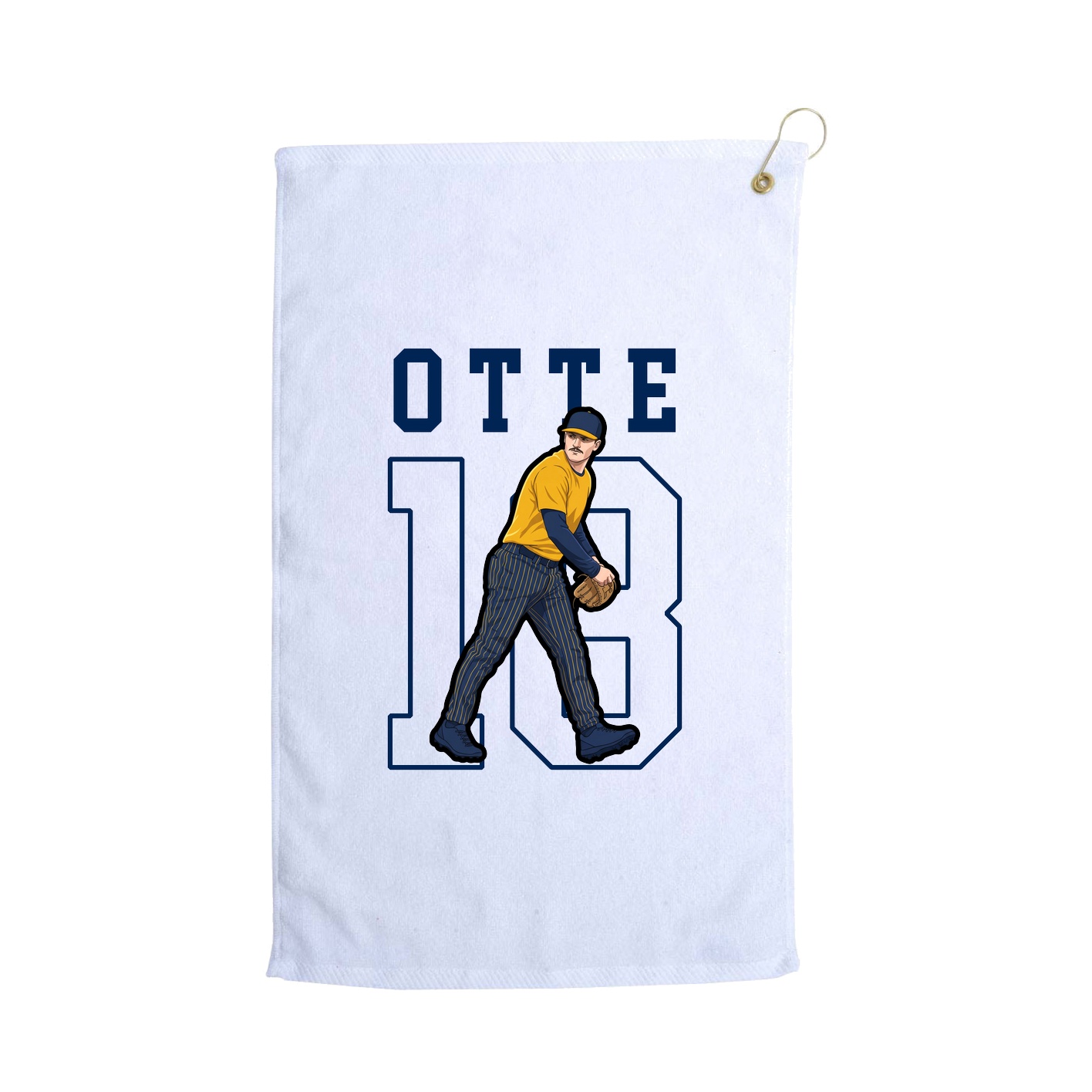 Golf Towel — Shirsey in White