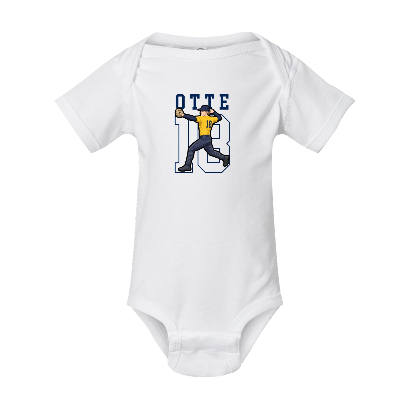 Baby Onesie — Shirsey in White