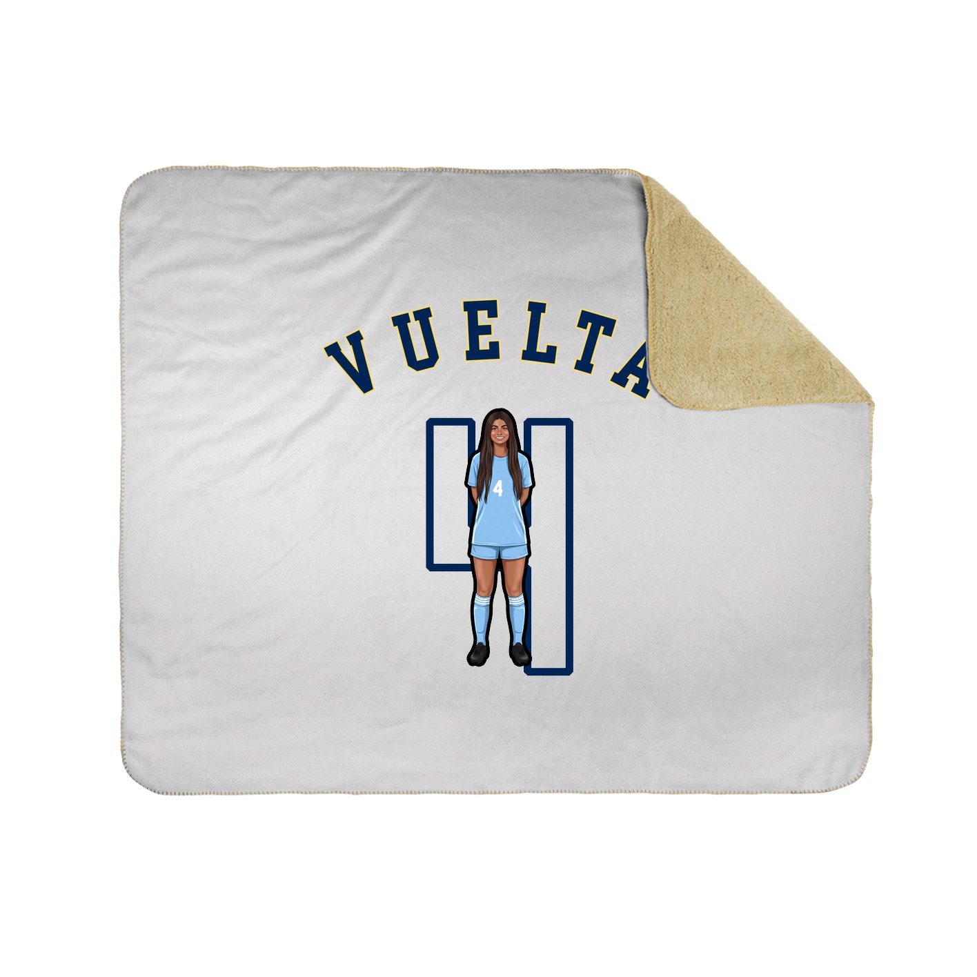 Throw Blanket — Shirsey Arch in White