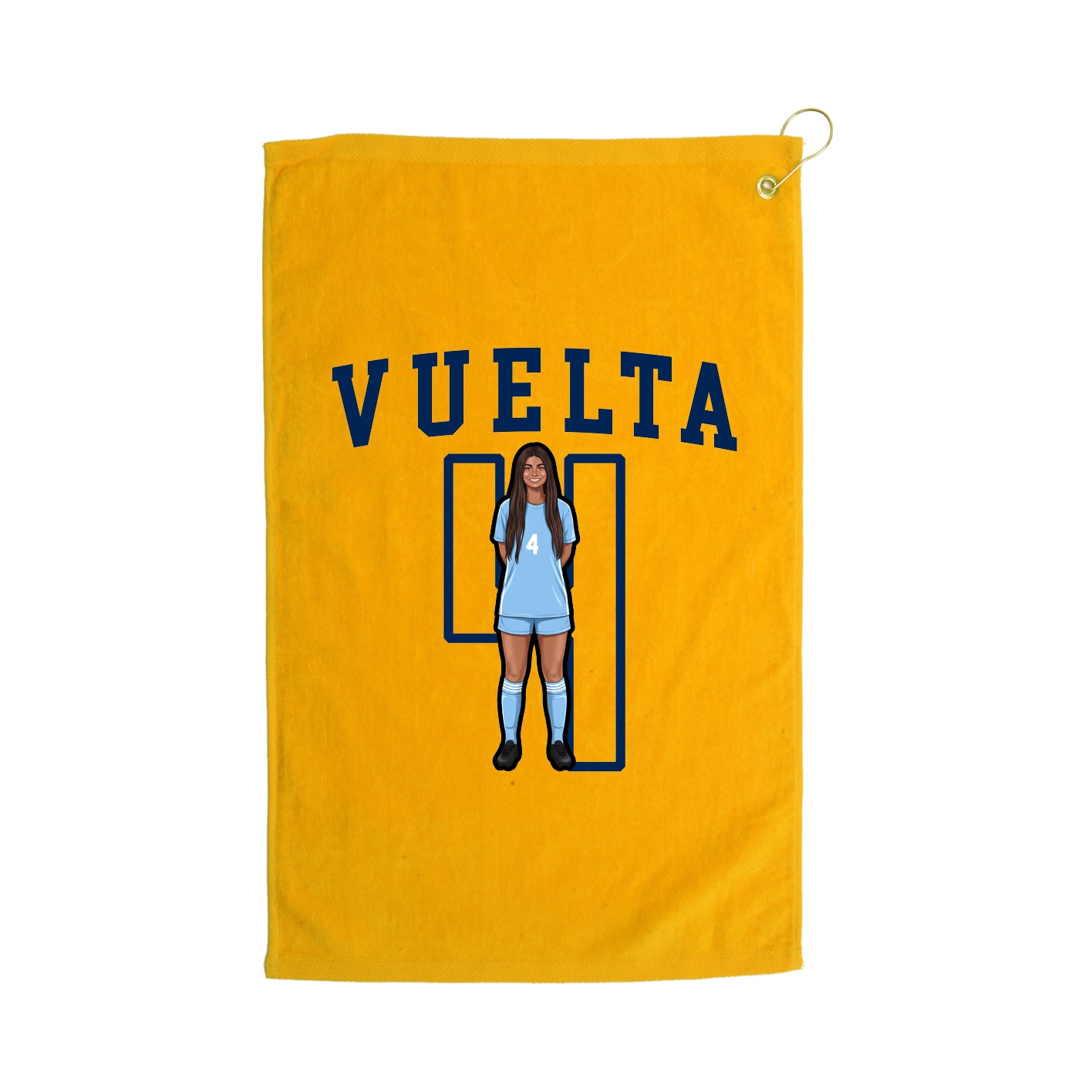 Golf Towel — Shirsey in Gold