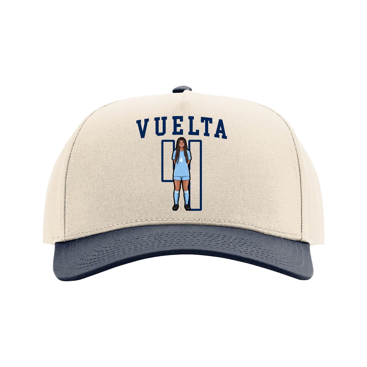 Full Fabric Five-Panel Champ Cap