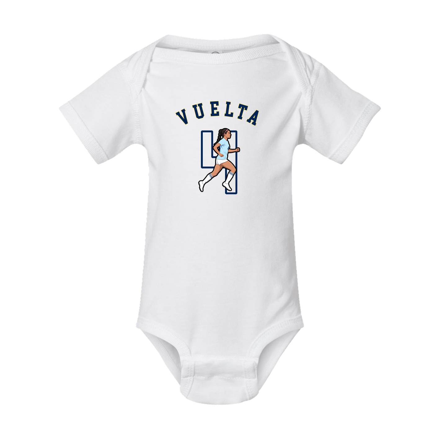 Baby Onesie — Shirsey Arch in White