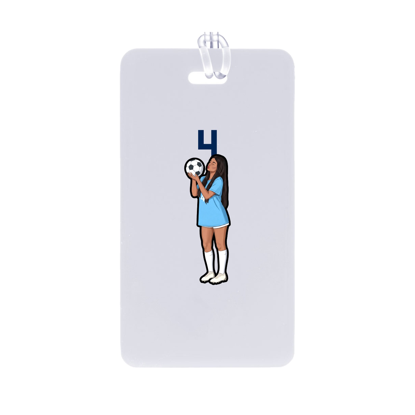 Bag Tag — Number Top in Classic