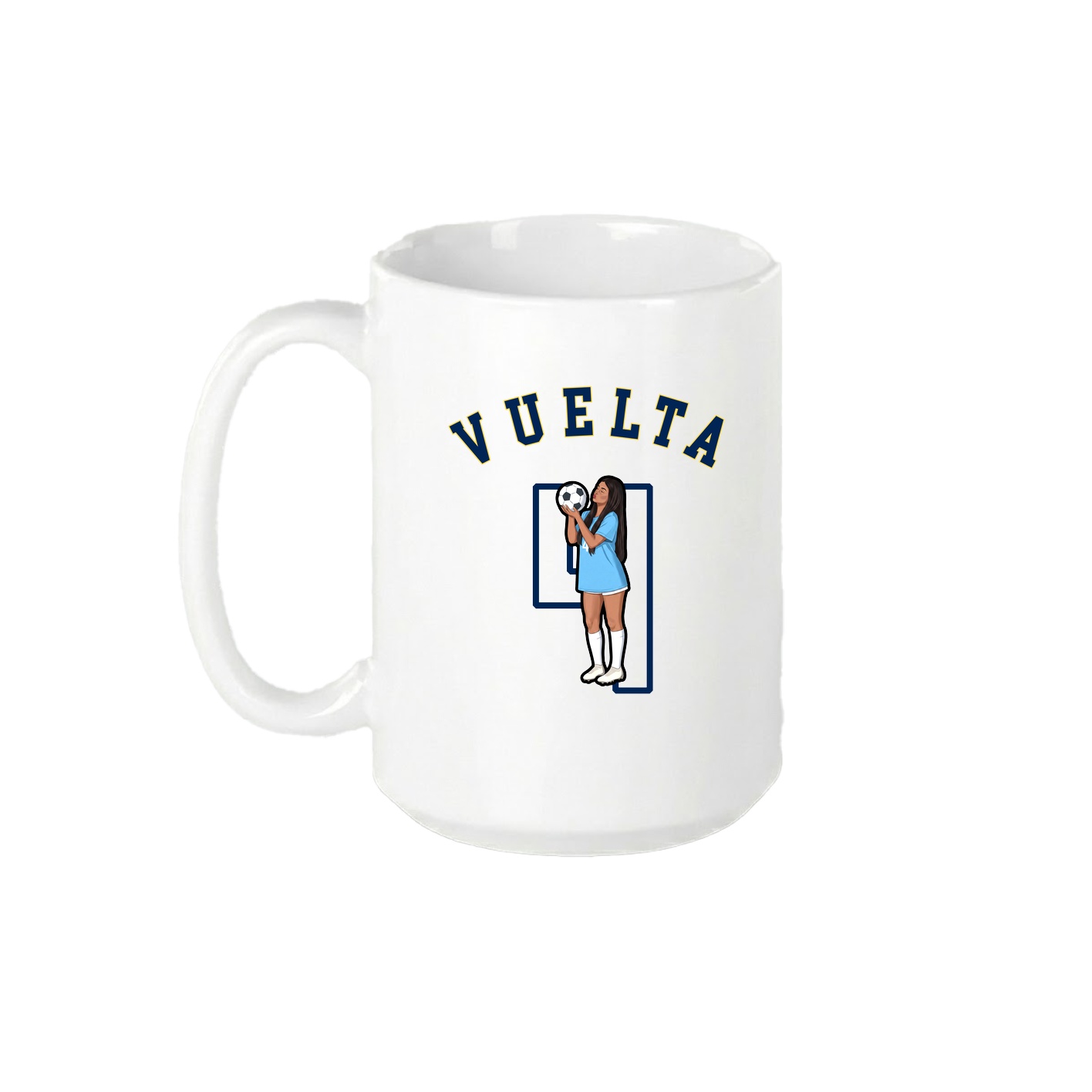 15oz Coffee Mug — Shirsey Arch in White