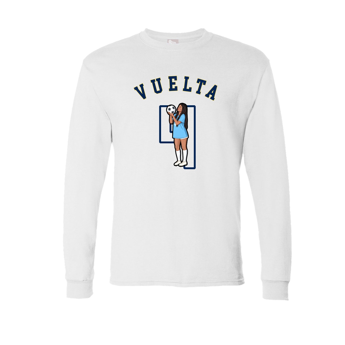 Long Sleeve Tee — Shirsey Arch in White