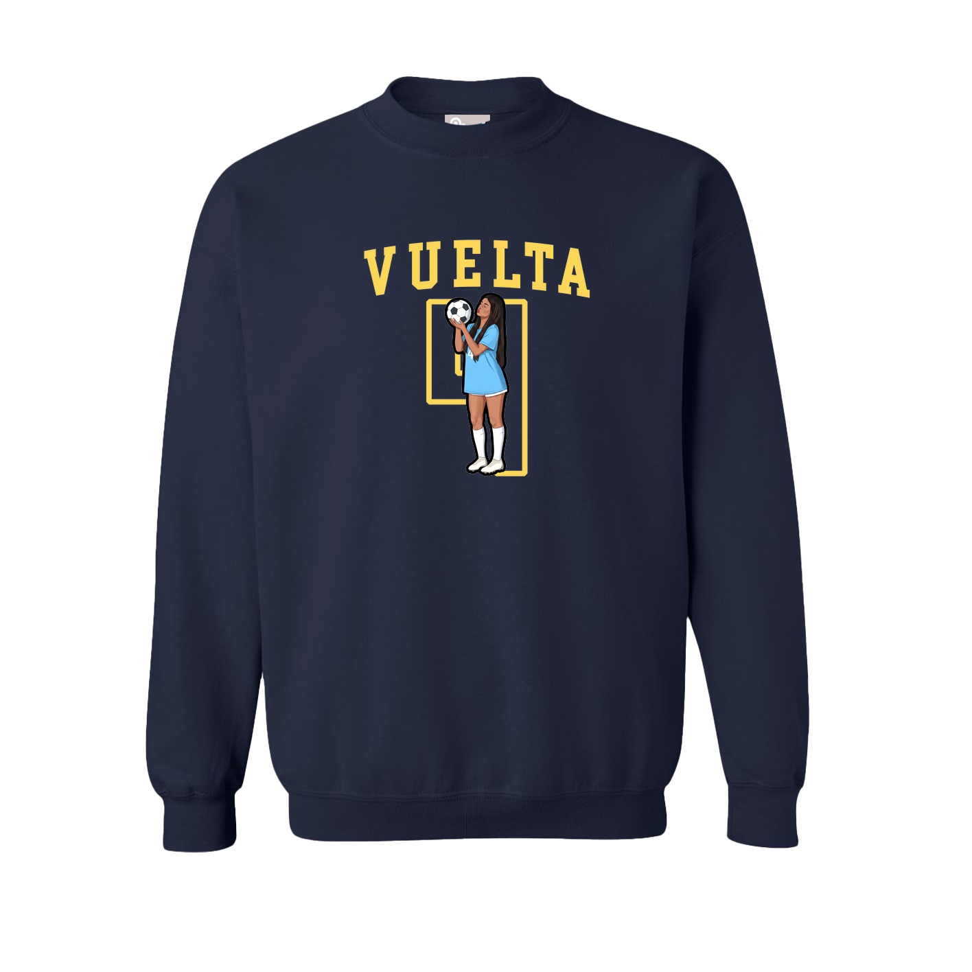 Fleece Crew — Shirsey in Navy