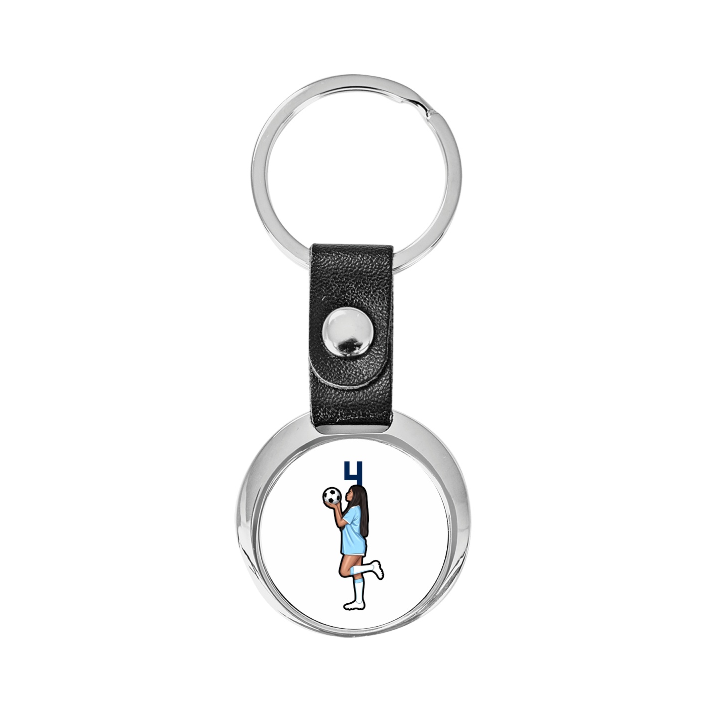 Key Chain — Number Top in Classic