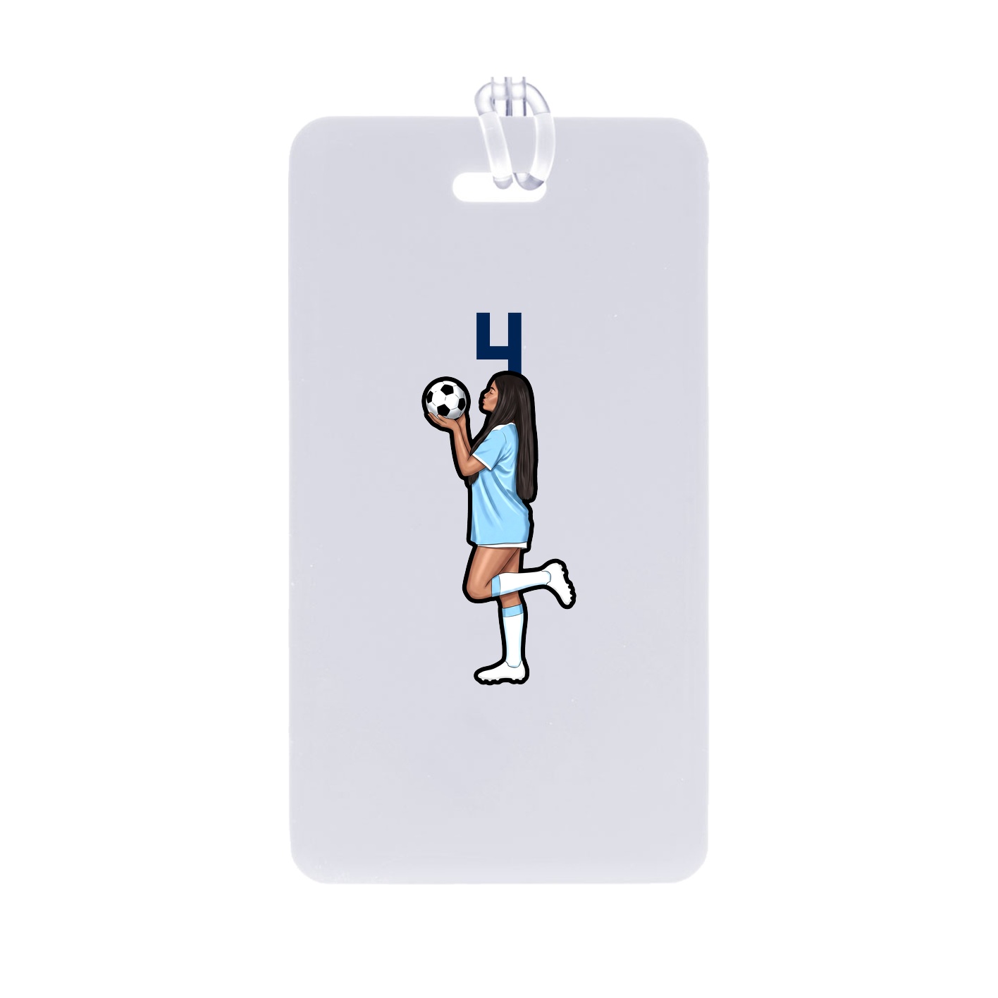 Bag Tag — Number Top in Classic