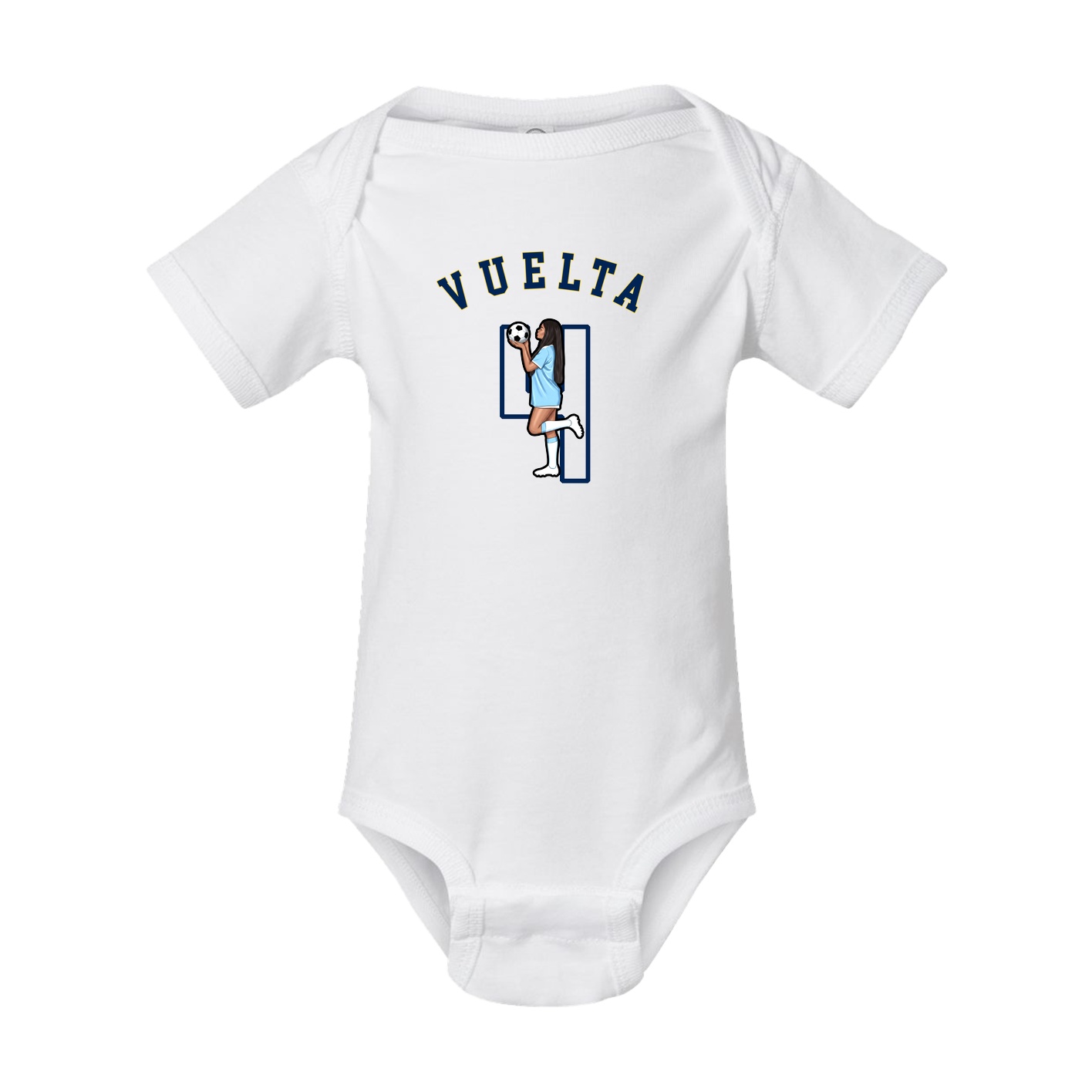 Baby Onesie — Shirsey Arch in White