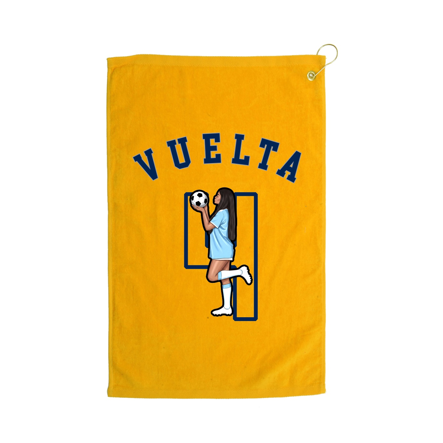 Golf Towel — Shirsey Arch in Gold