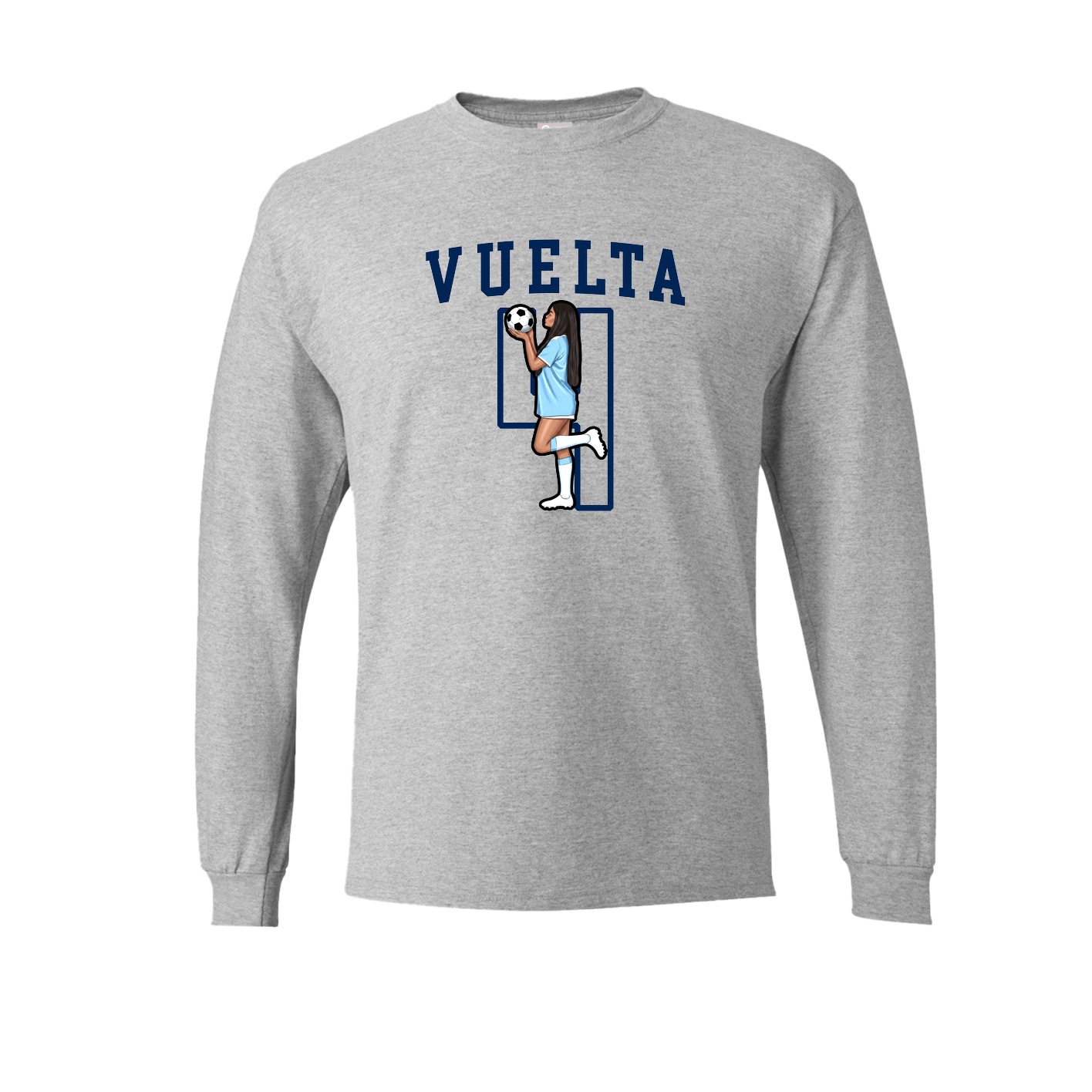 Long Sleeve Tee — Shirsey in Grey