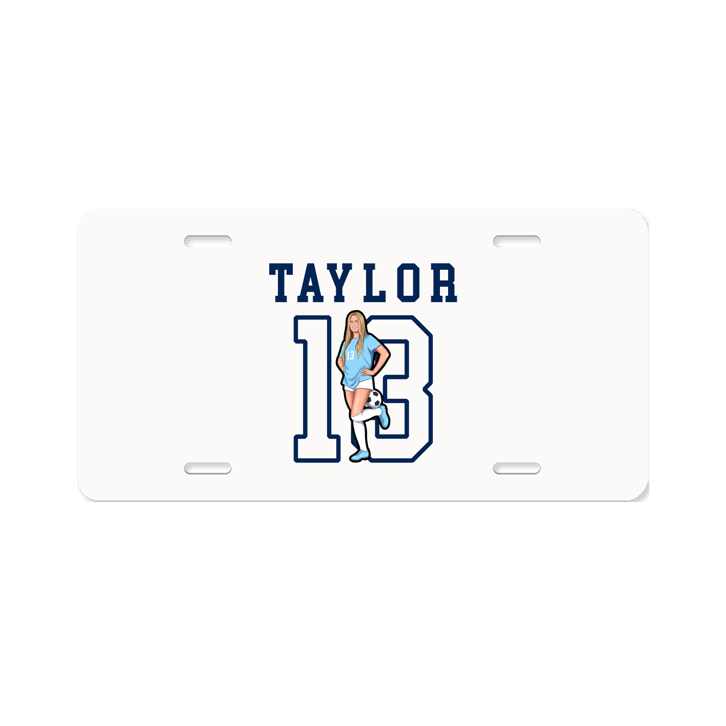 License Plate — Shirsey in Classic