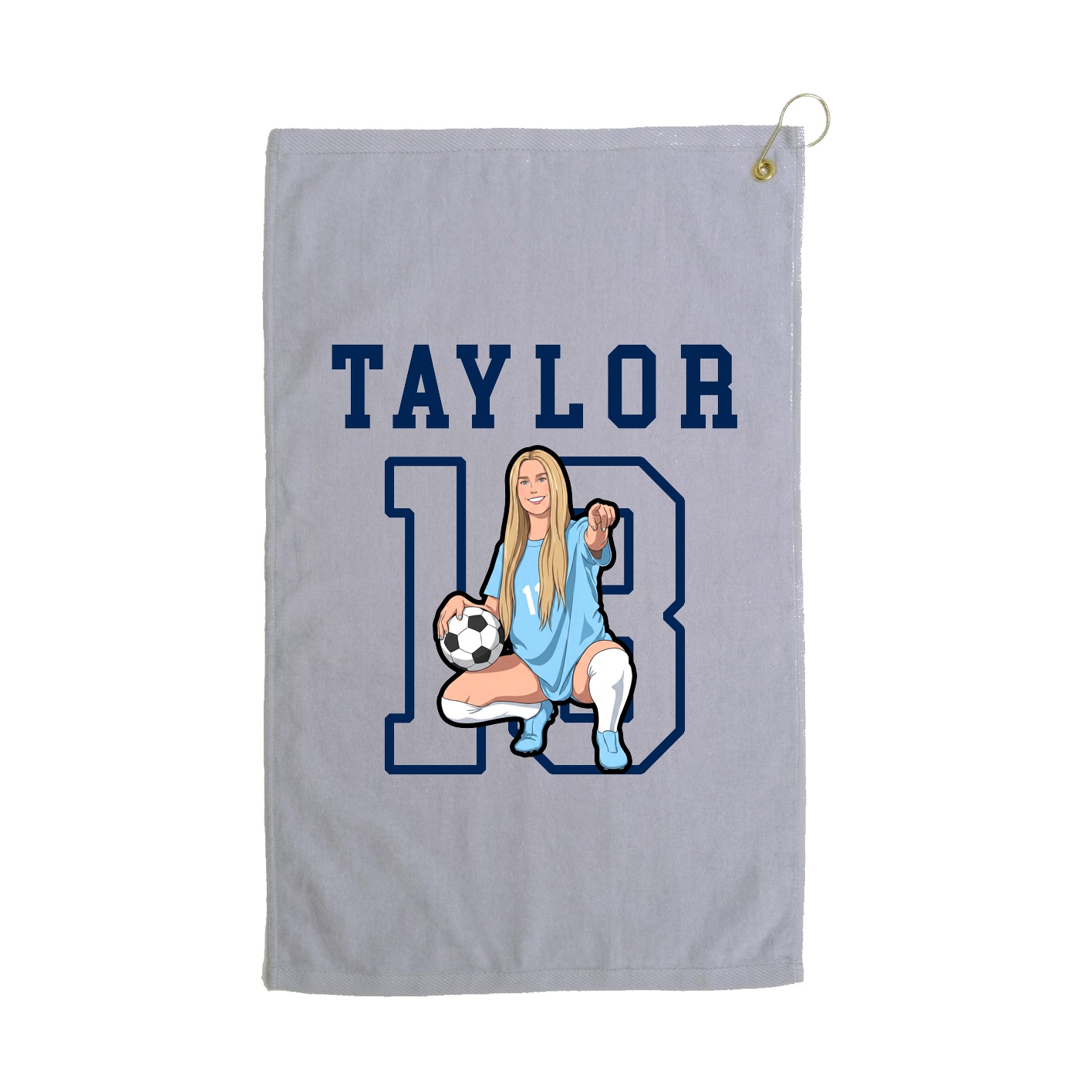 Golf Towel — Shirsey in Grey