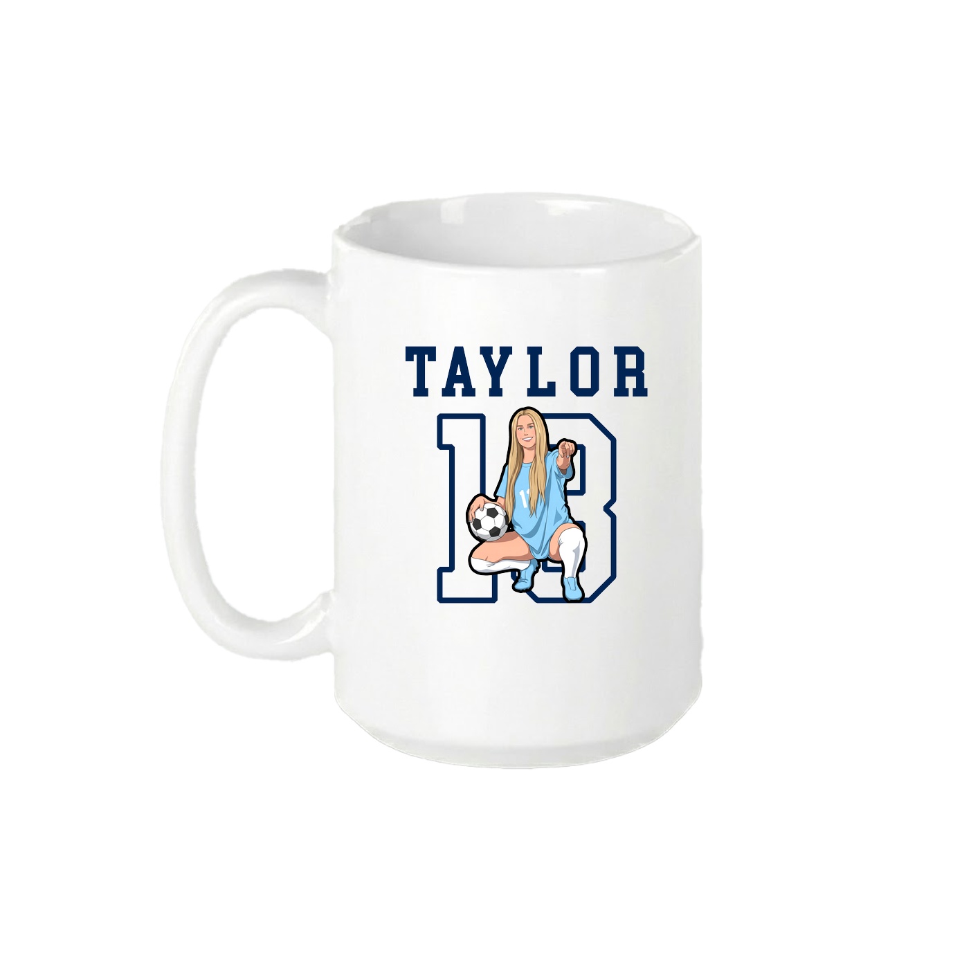 15oz Coffee Mug — Shirsey in White