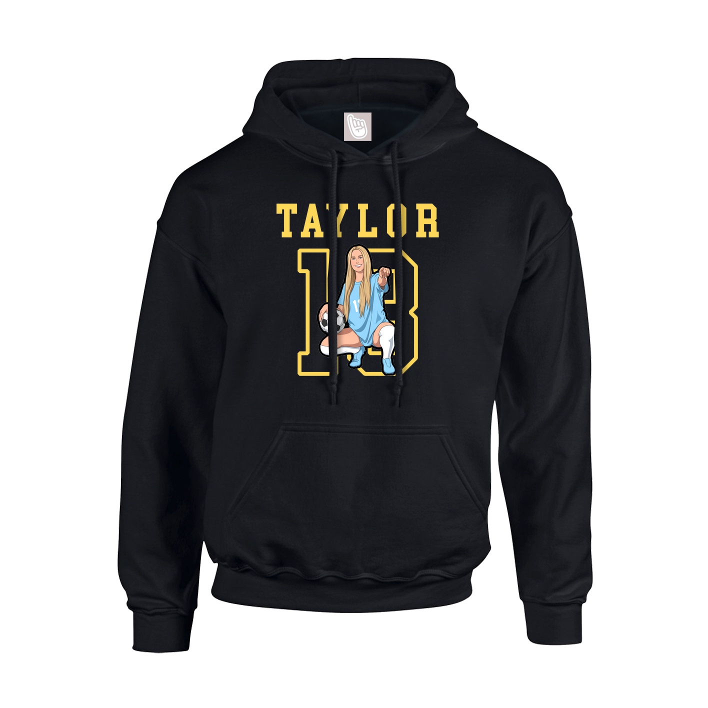 Youth Hoodie — Shirsey in Black