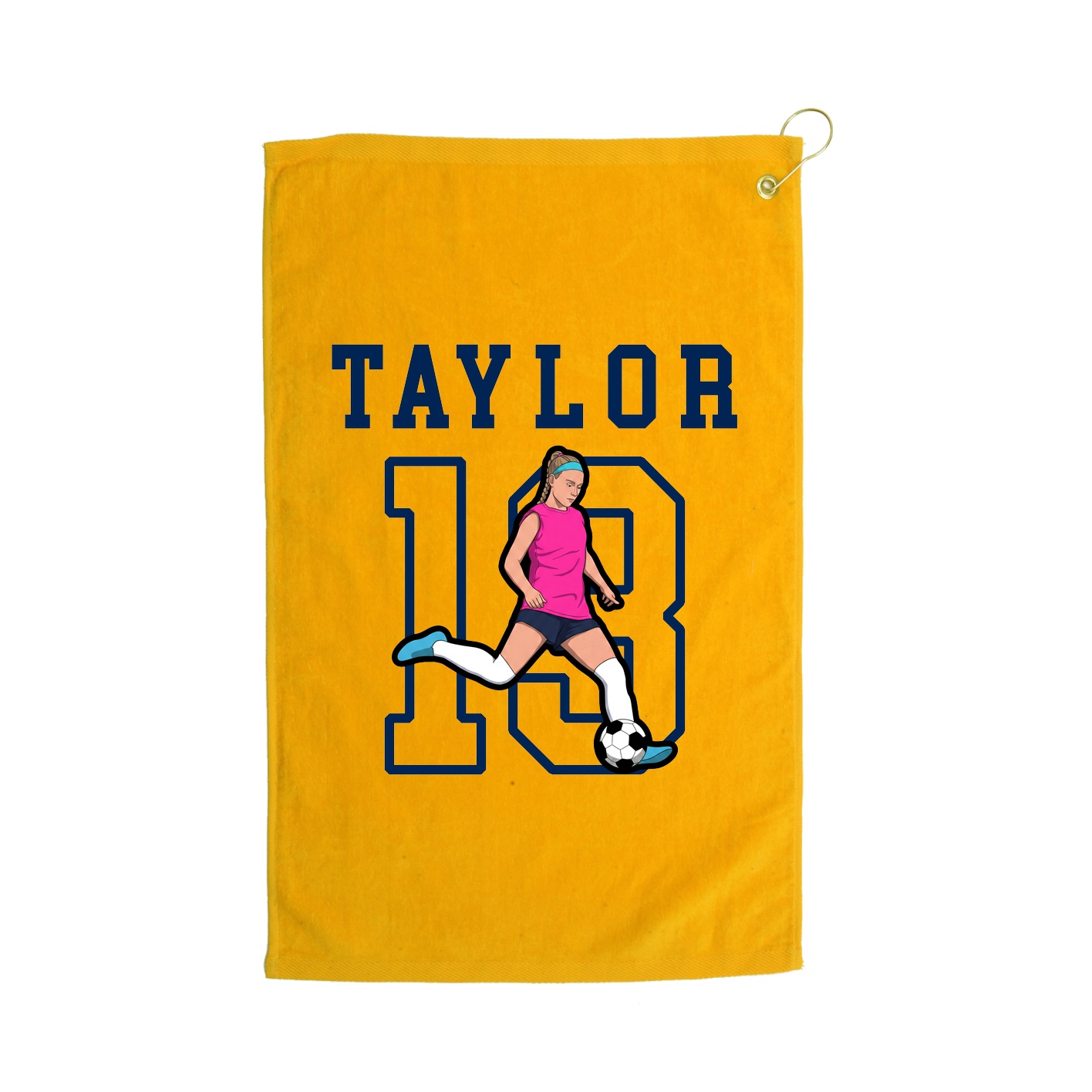 Golf Towel — Shirsey in Gold