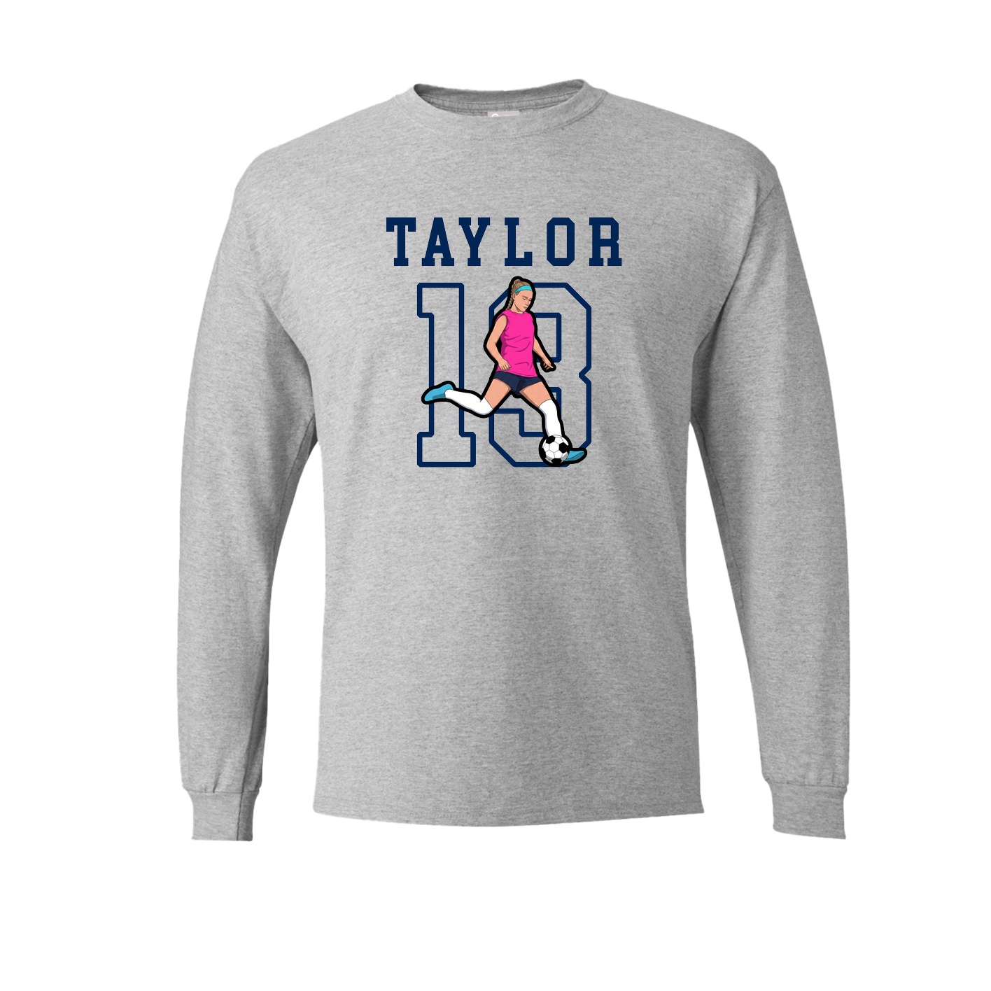 Long Sleeve Tee — Shirsey in Grey