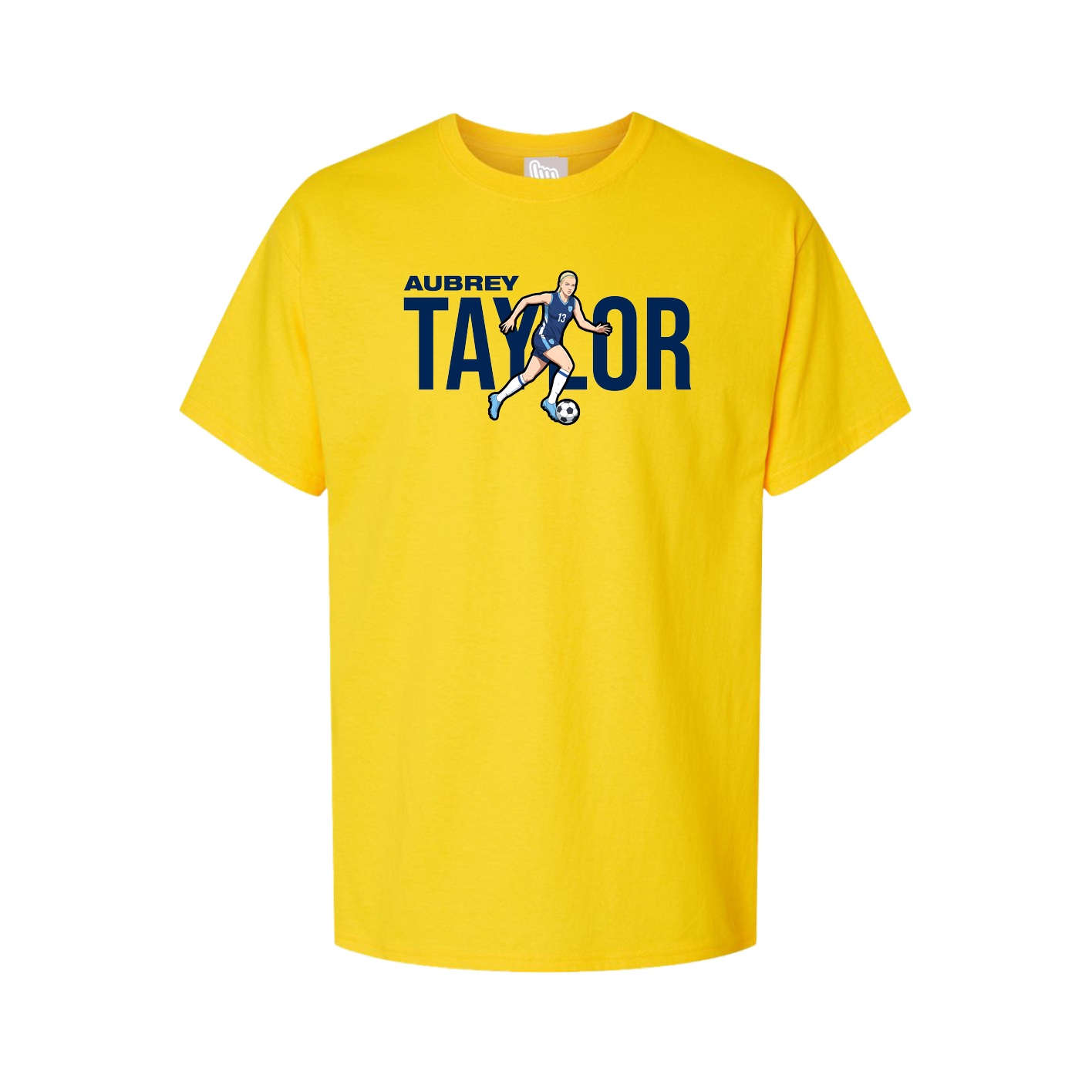 Youth Tee — Player Name in Gold