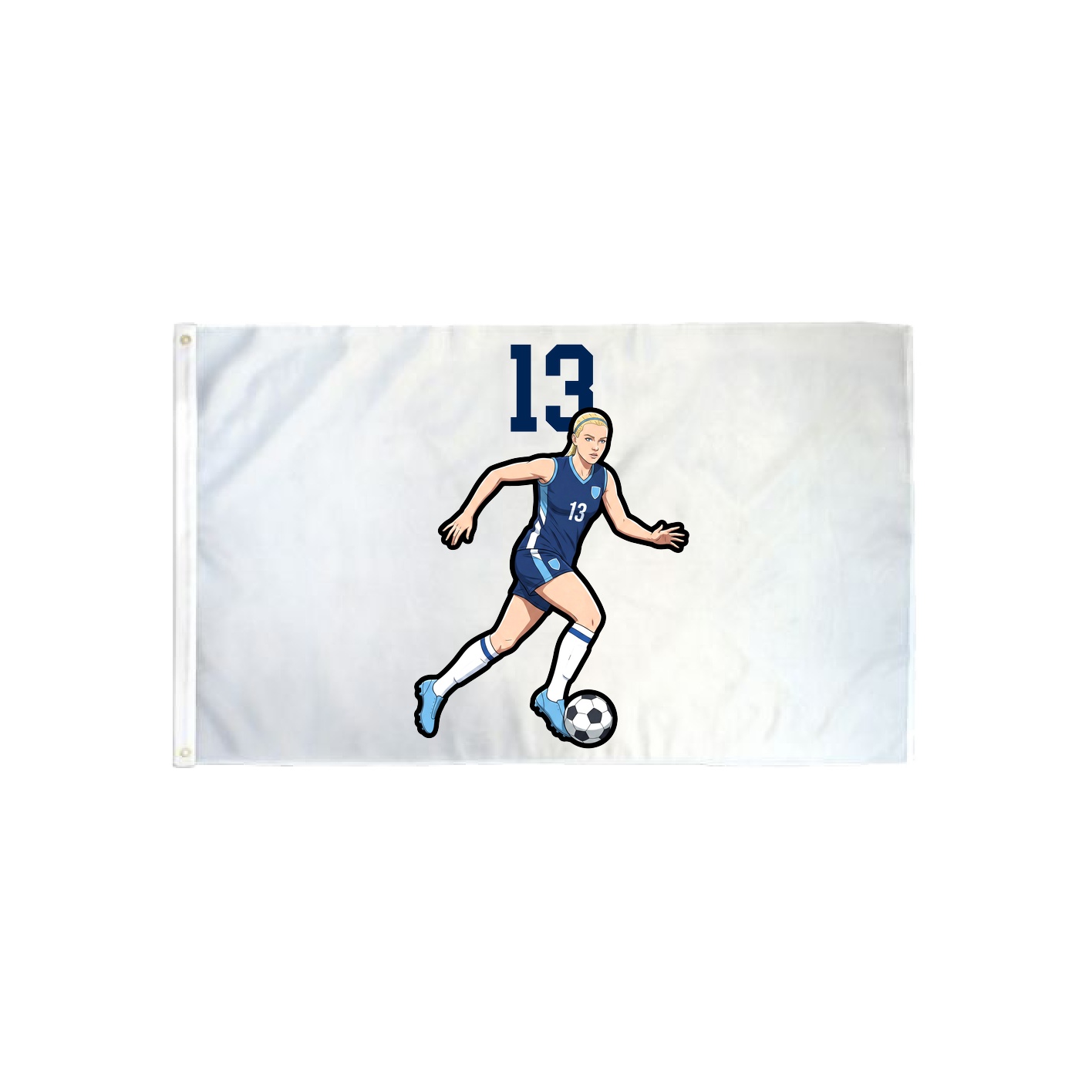3x5 Flag — Number Top in Classic