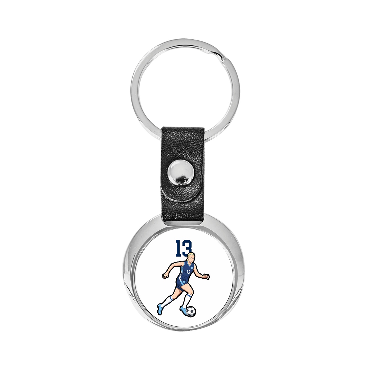 Key Chain — Number Top in Classic