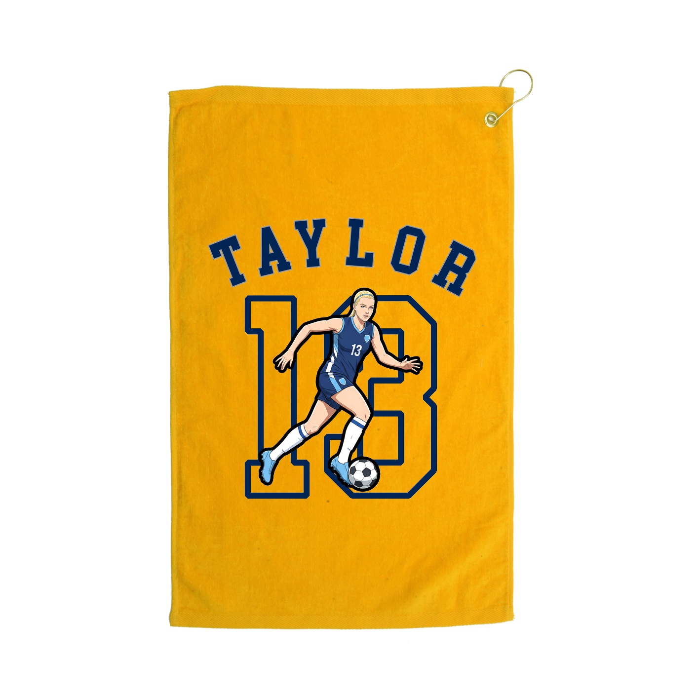 Golf Towel — Shirsey Arch in Gold