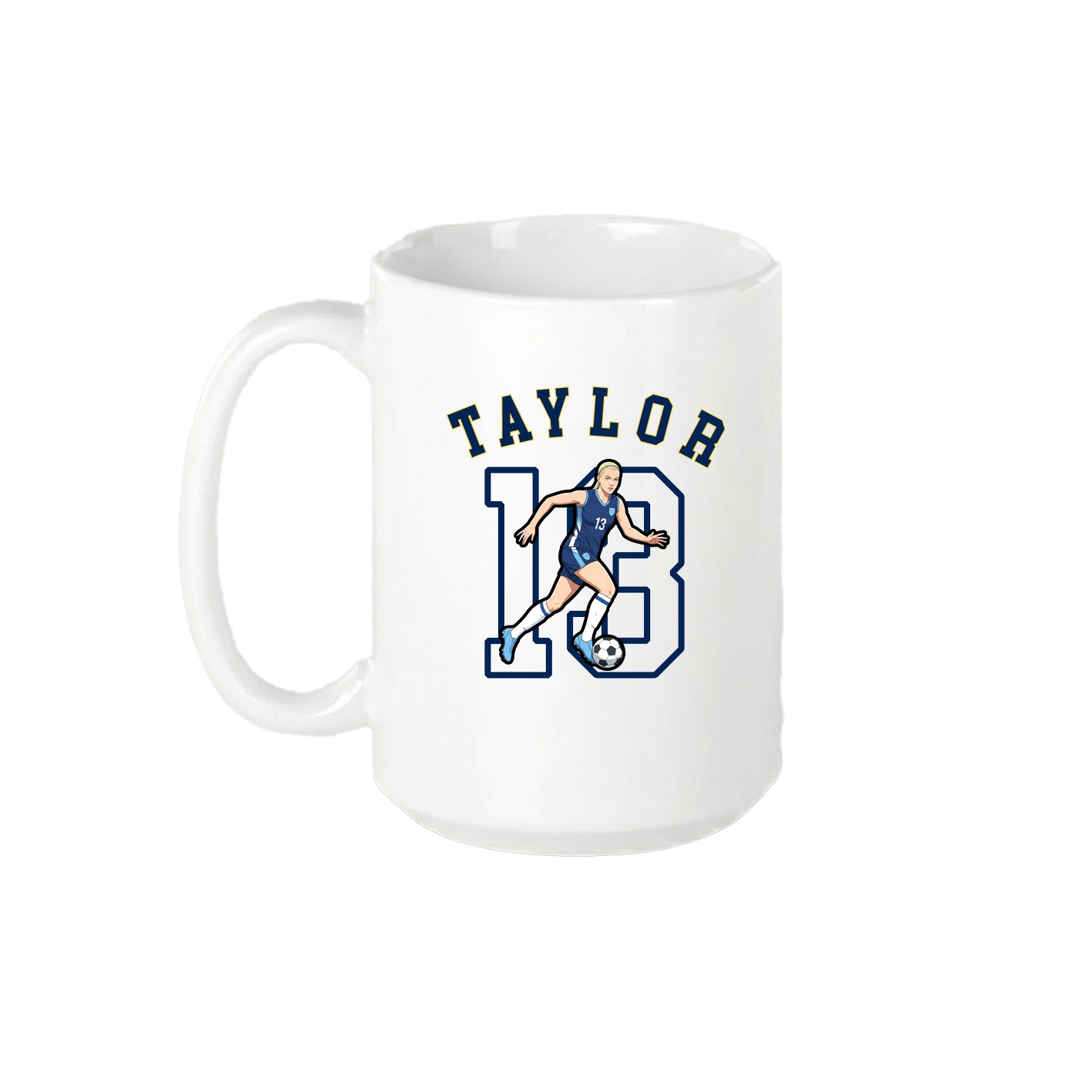 15oz Coffee Mug — Shirsey Arch in White