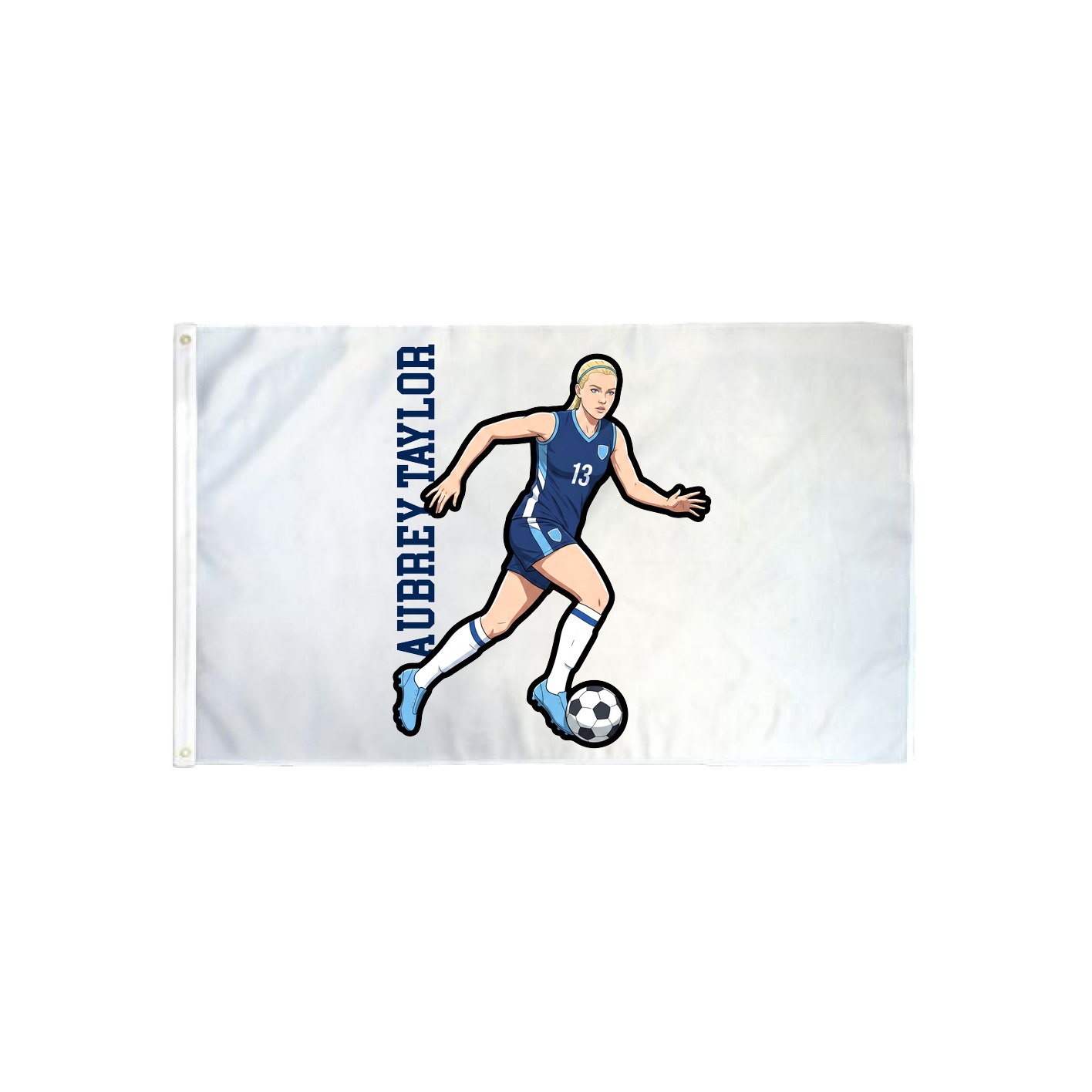 3x5 Flag — Name Vertical in Classic