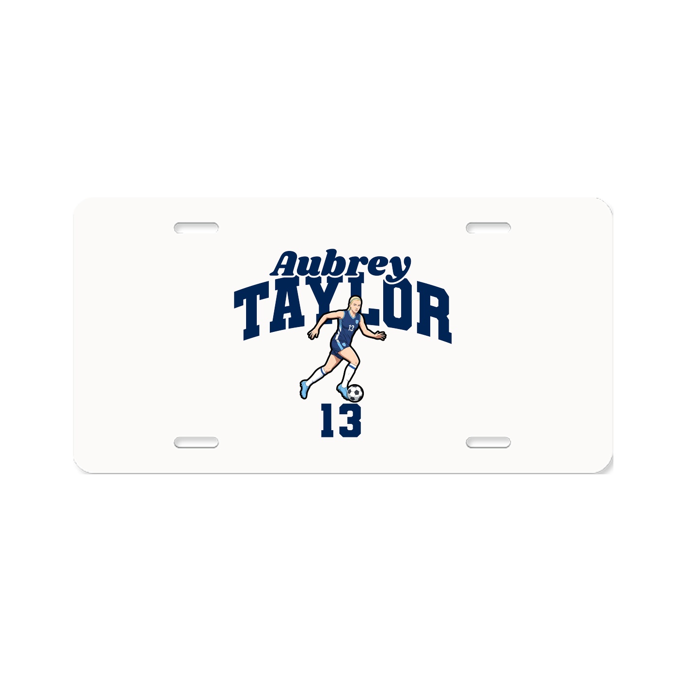 License Plate — Signature Arch in Classic