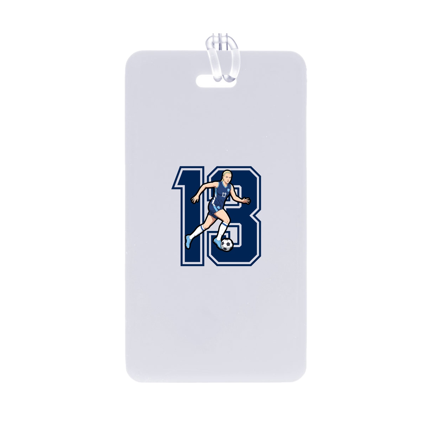 Bag Tag — Number in Classic