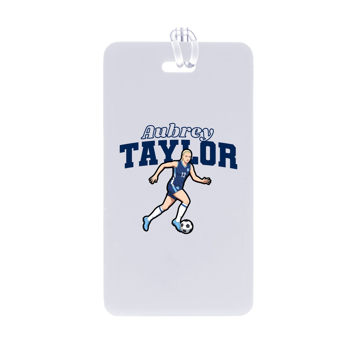 Bag Tag — Name Arch in Classic