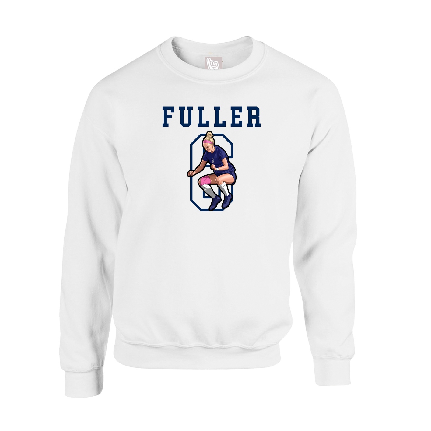 Fleece Crew — Shirsey in White