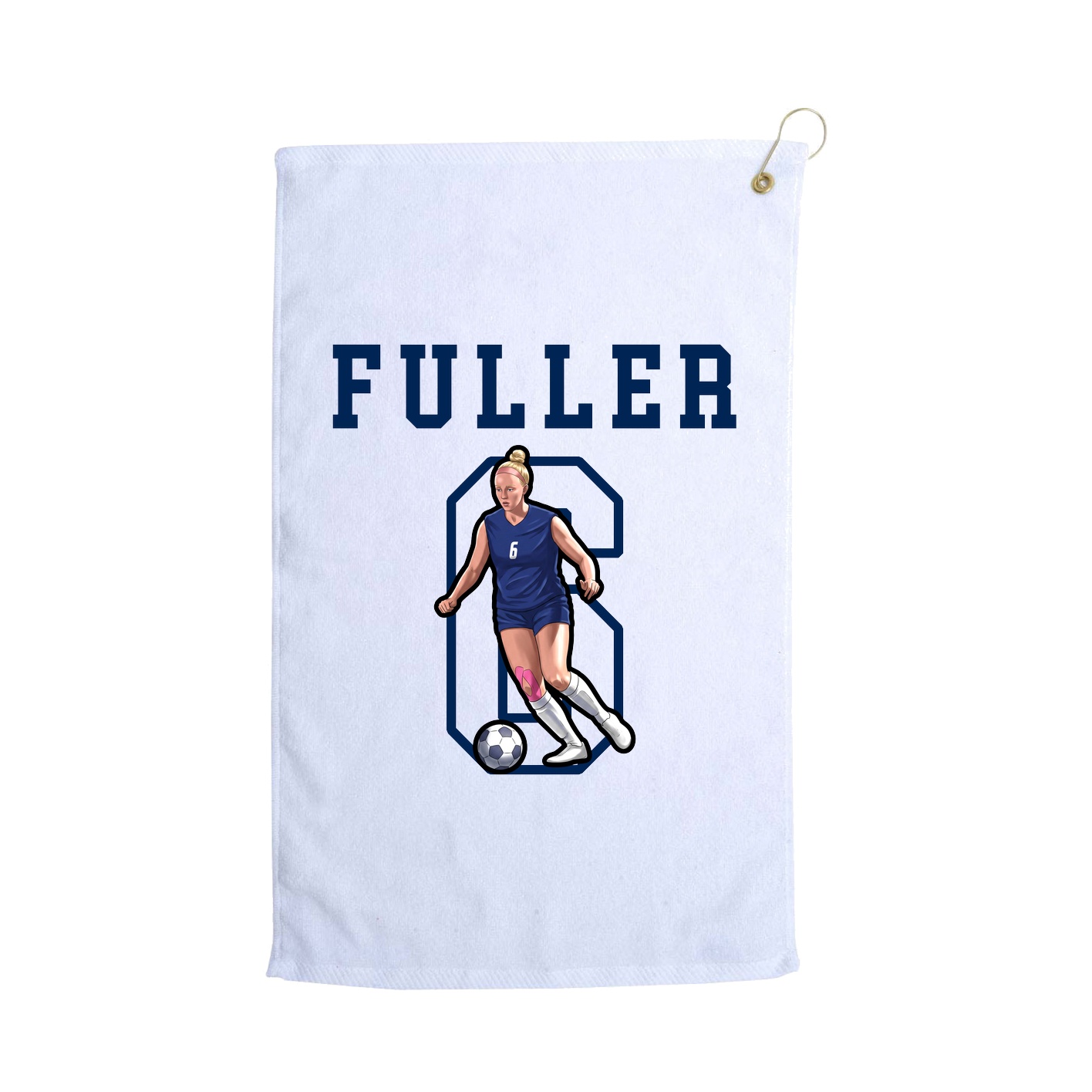 Golf Towel — Shirsey in White