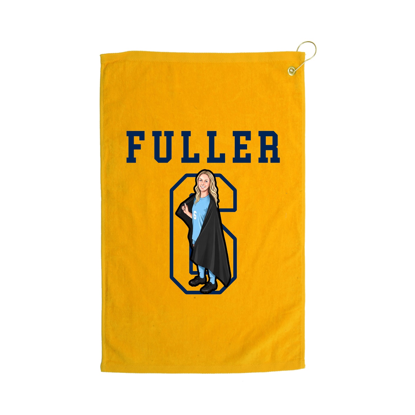 Golf Towel — Shirsey in Gold