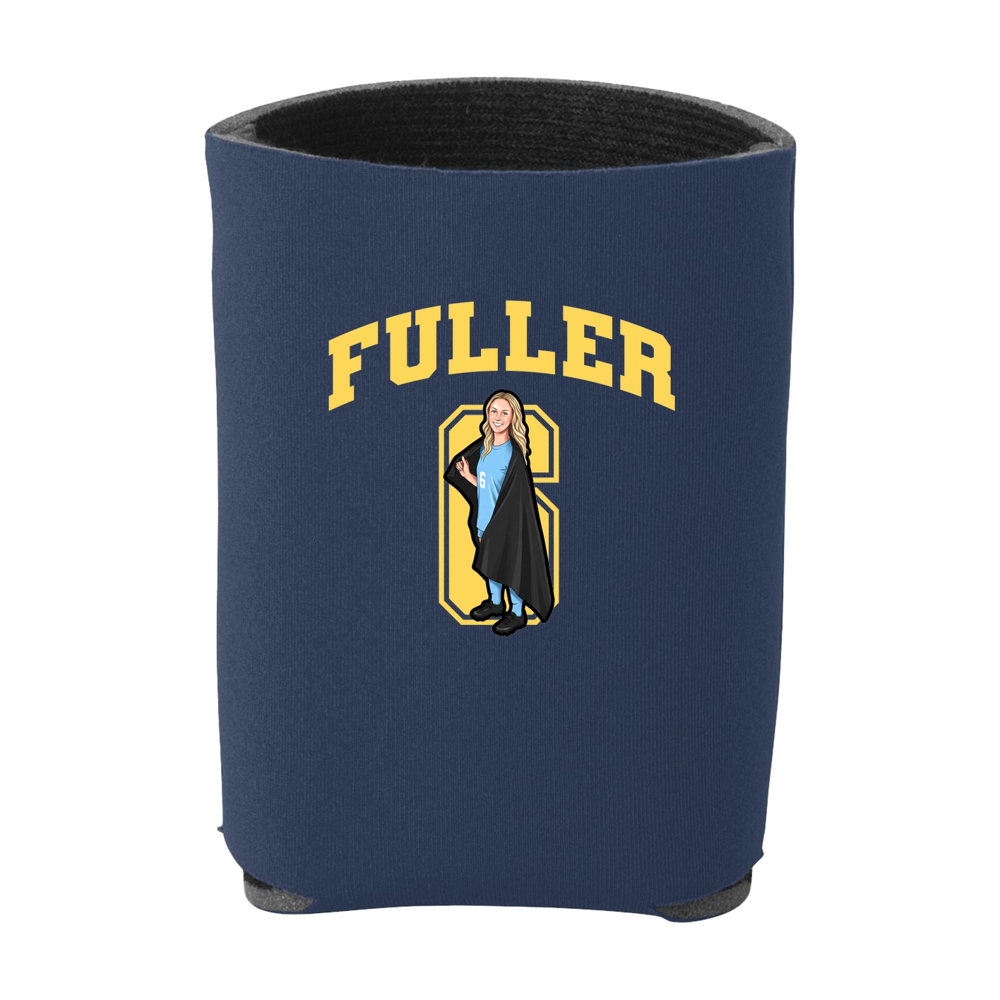 Can Holder — Number in Navy