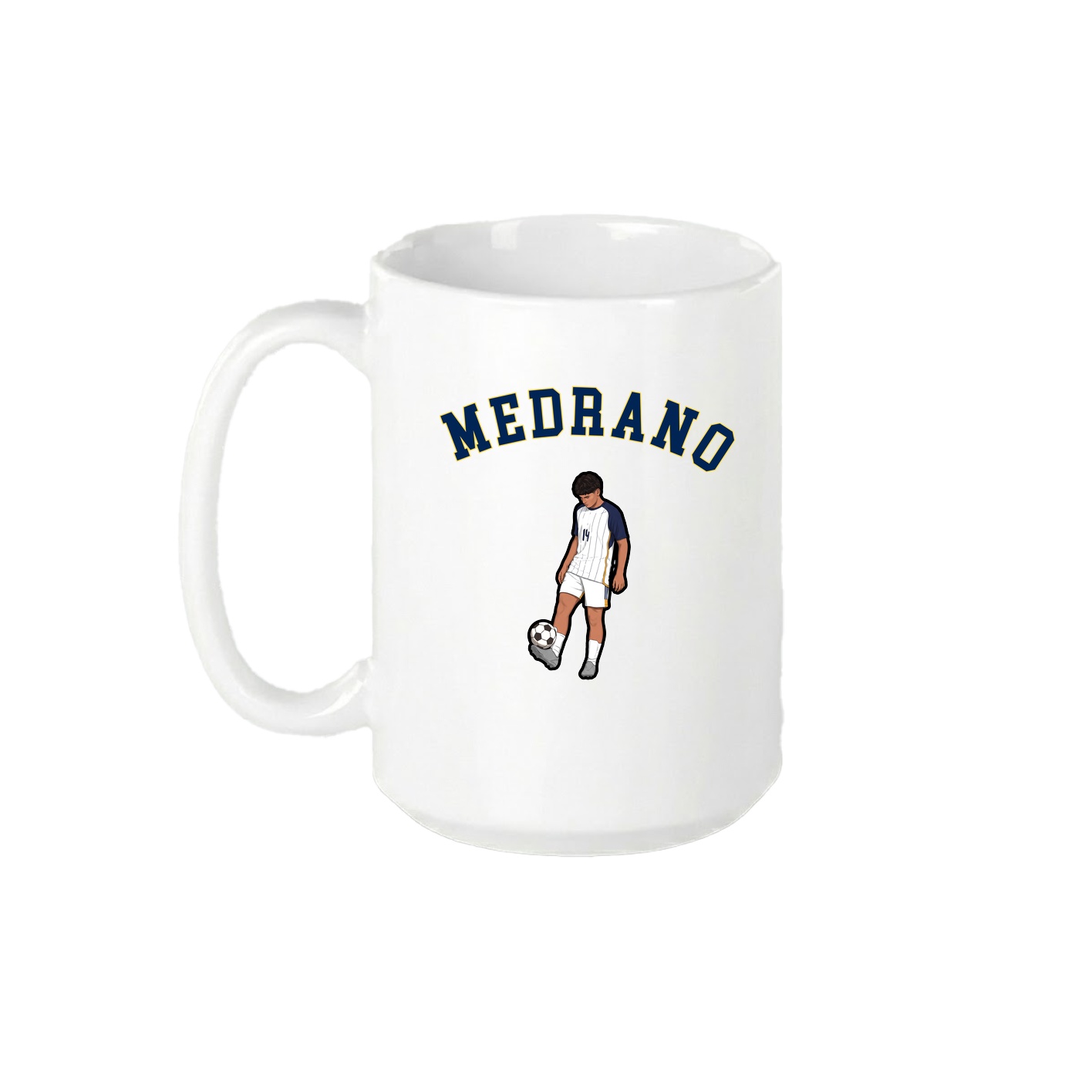 15oz Coffee Mug — Shirsey Arch in White