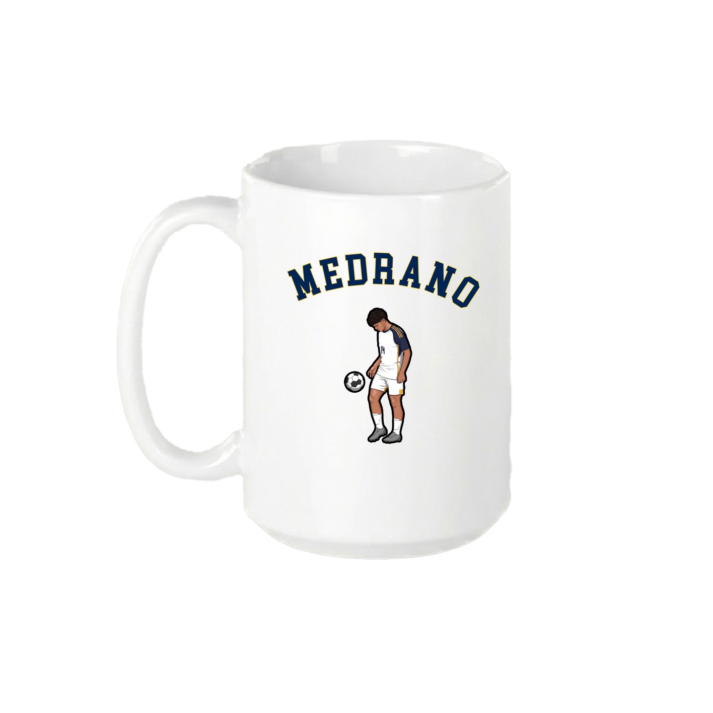 15oz Coffee Mug — Shirsey Arch in White