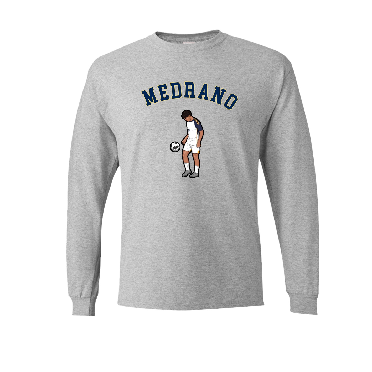 Long Sleeve Tee — Shirsey Arch in Grey