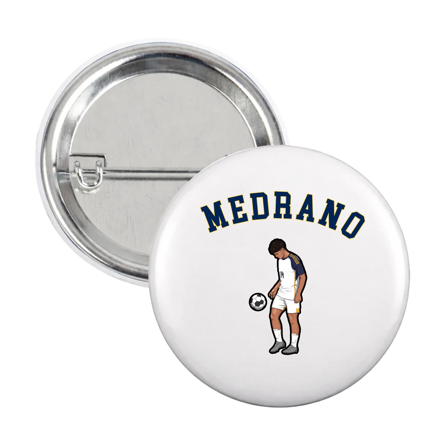 Game Day Button — Shirsey Arch in White