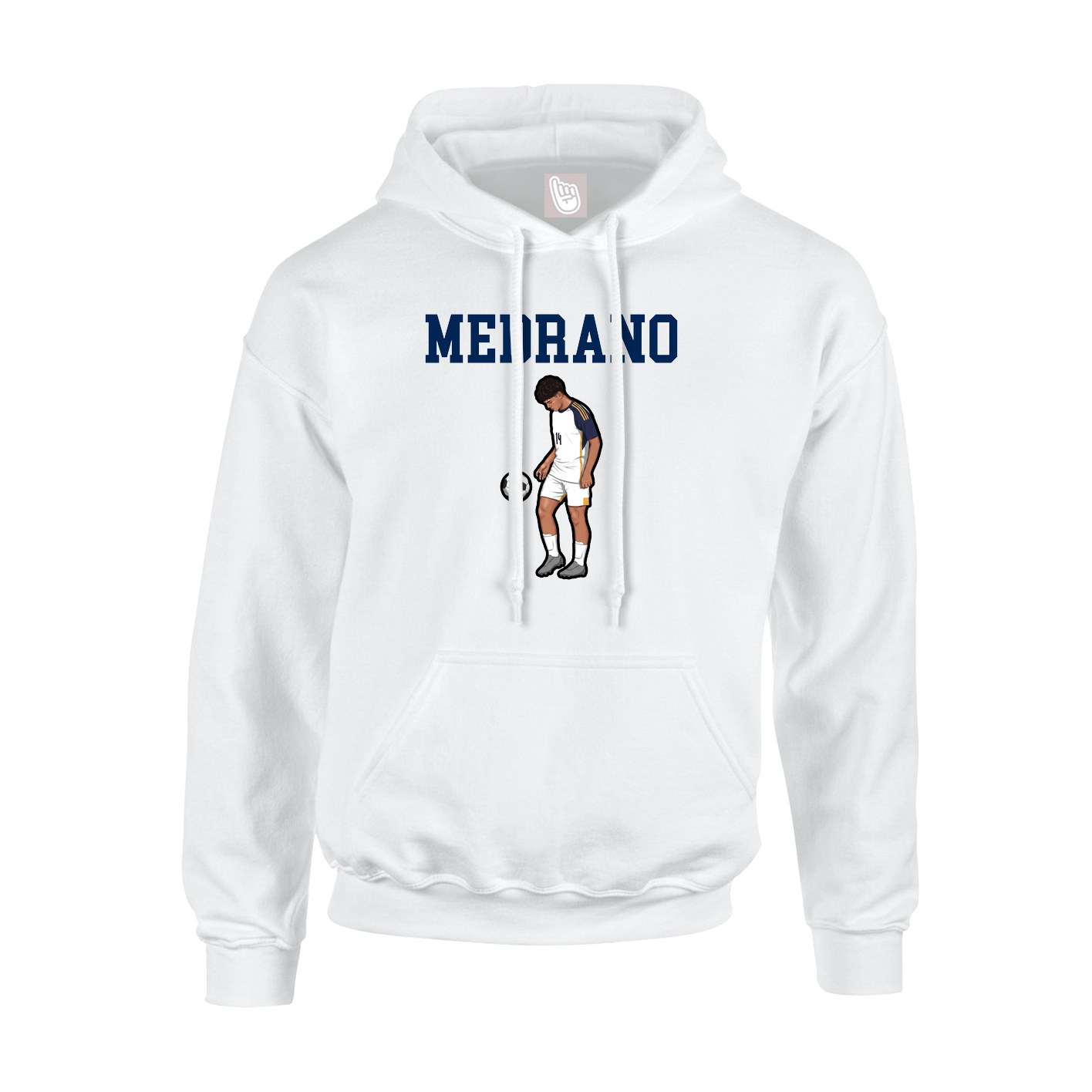 Youth Hoodie — Shirsey in White