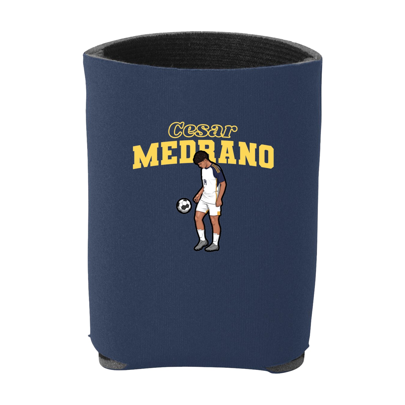 Can Holder — Name Arch in Navy