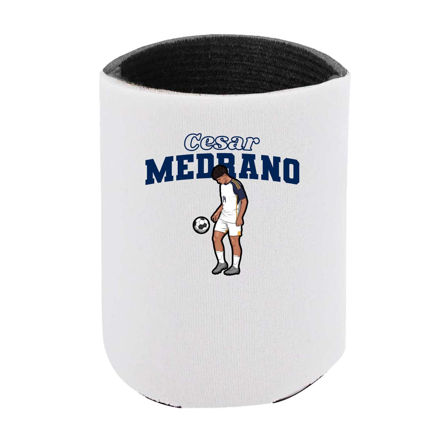 Can Holder — Name Arch in White