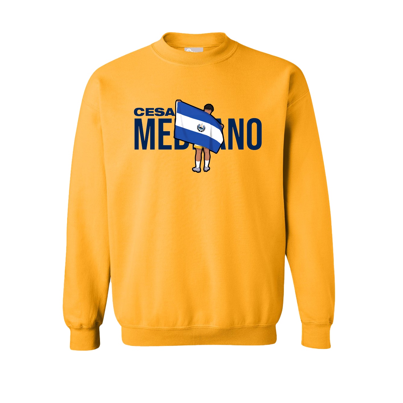 Fleece Crew — Player Name in Gold