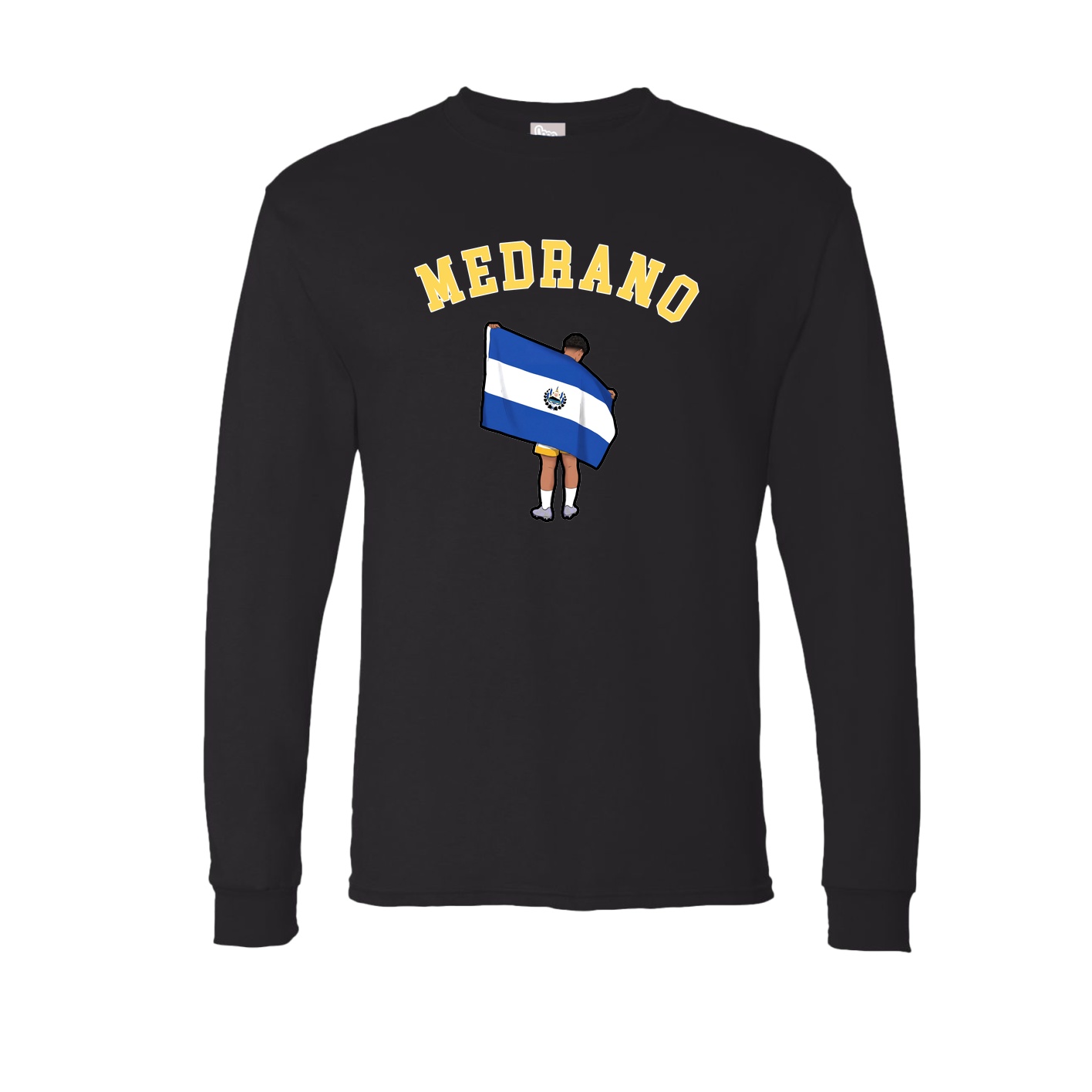 Long Sleeve Tee — Shirsey Arch in Black
