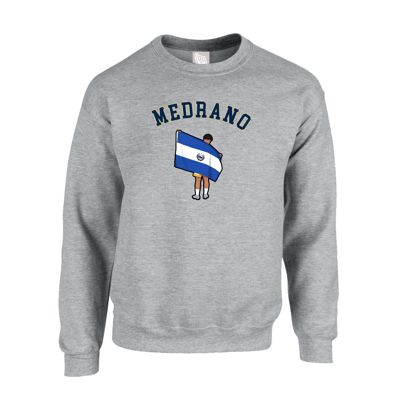 Fleece Crew — Shirsey Arch in Grey