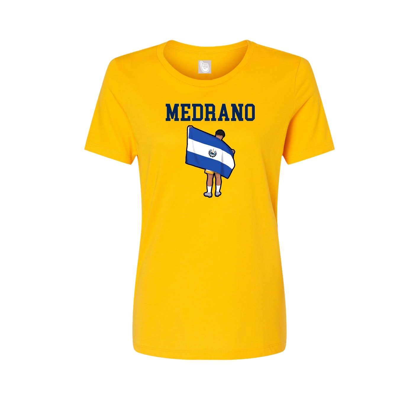Fitted Women's Tee — Shirsey in Gold