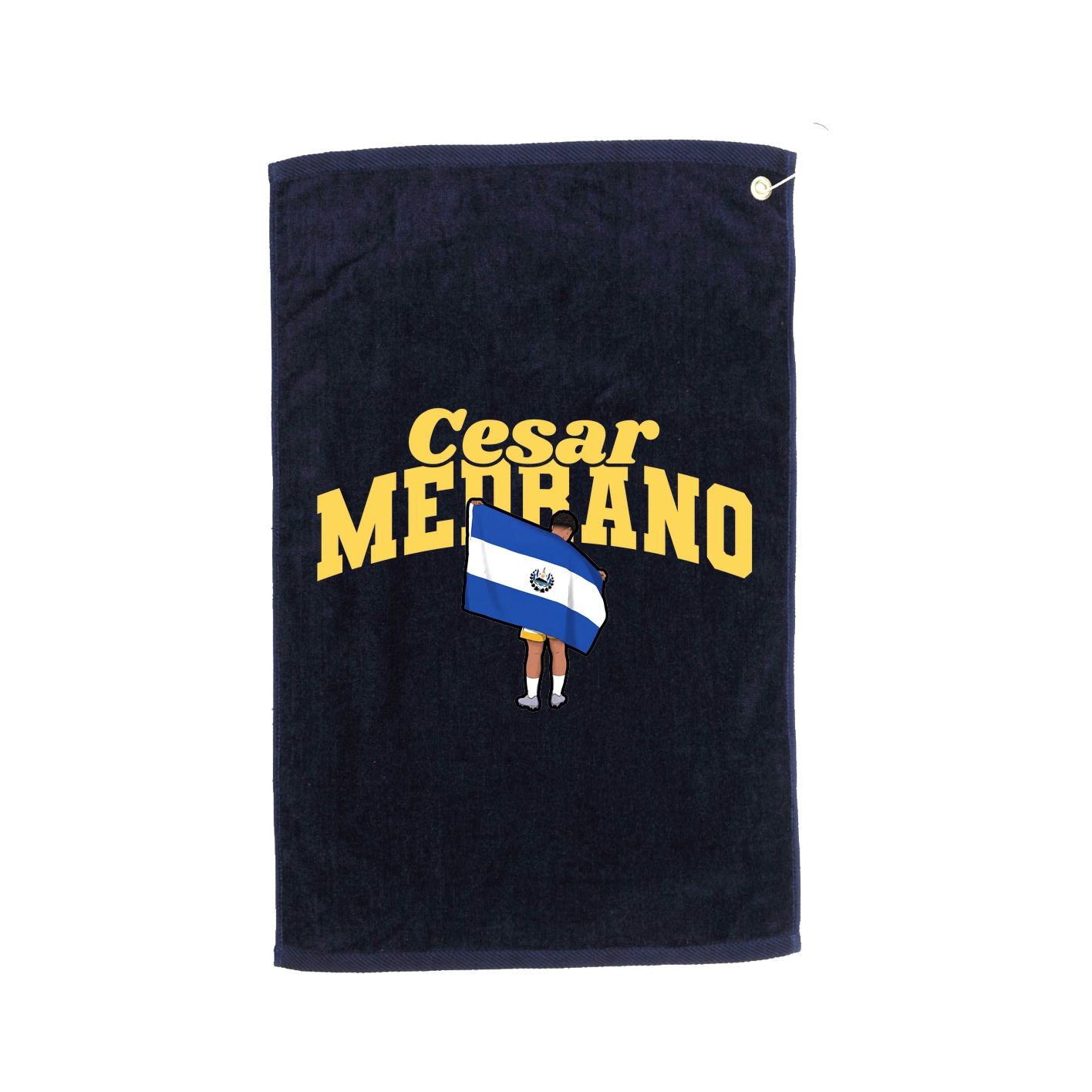 Golf Towel — Signature Arch in Navy